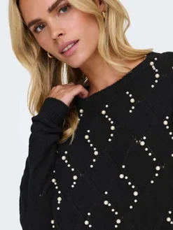 Pullover in Schwarz