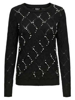 Pullover in Schwarz