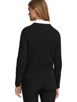 Pullover in Schwarz