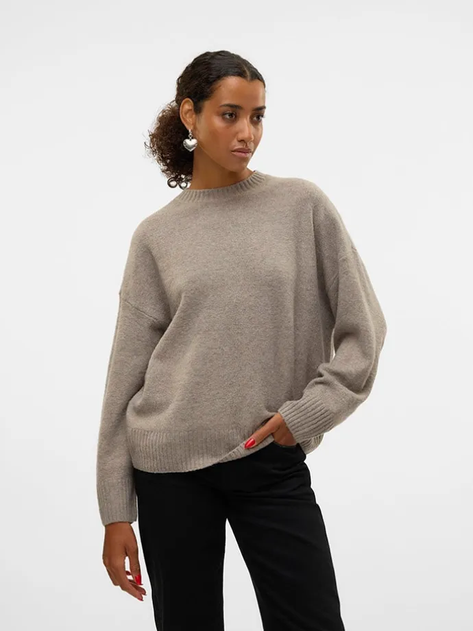 Pullover in Taupe