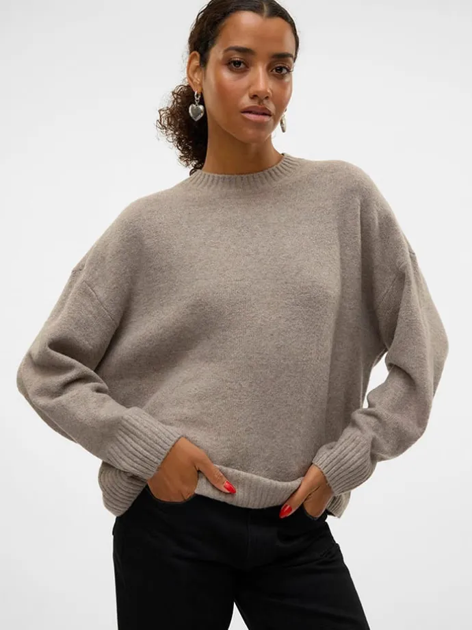 Pullover in Taupe