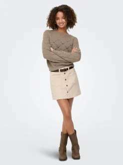 Pullover in Taupe