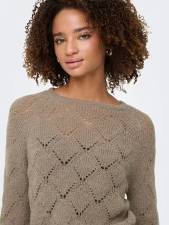 Pullover in Taupe