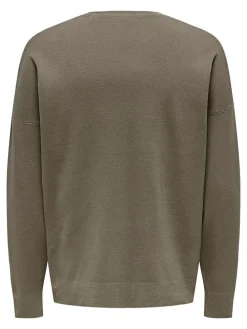 Pullover "Lamai" in Taupe