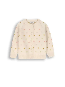Pullover mit Reißverschluss in beige