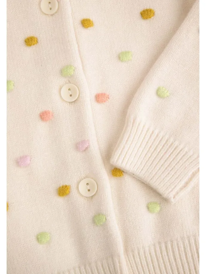 Pullover mit Reißverschluss in beige