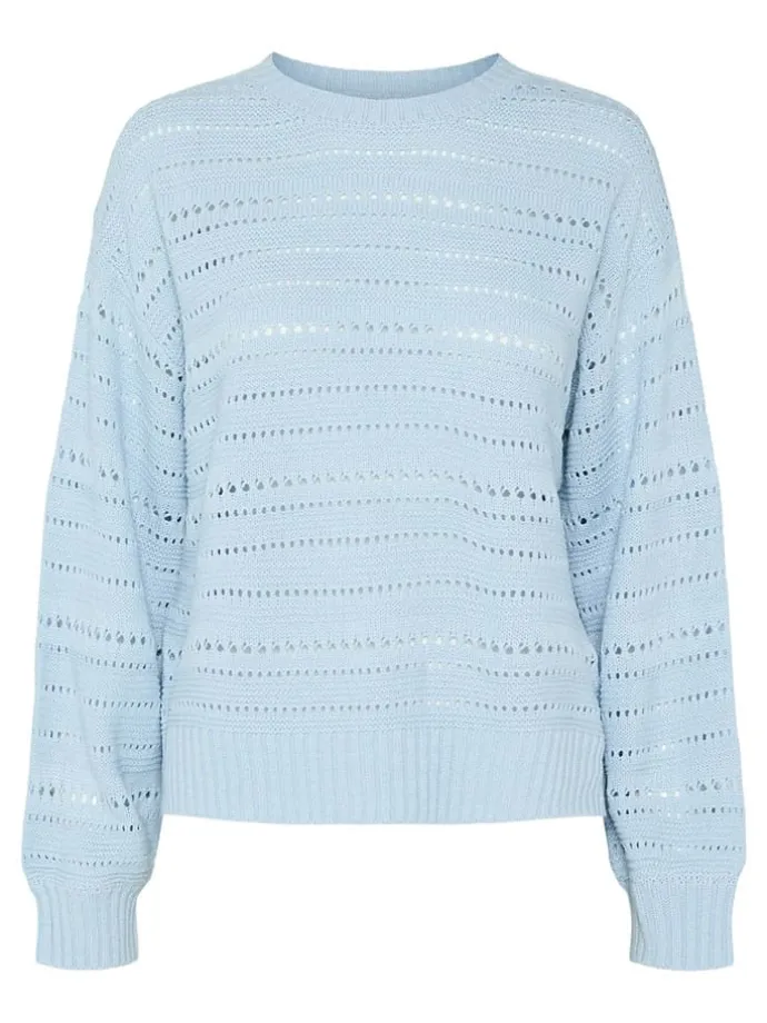 Pullover "Molly" in Hellblau