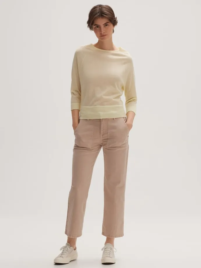 Pullover "Potura" in Gelb