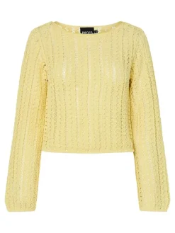 Pullover "Siri" in Gelb