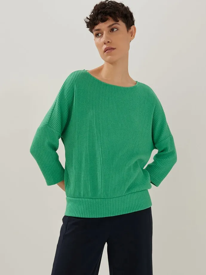 Pullover "Umirai" in Grün