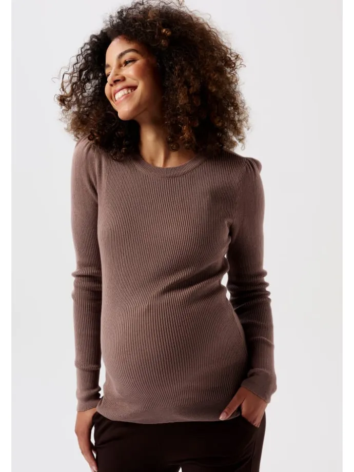 Pullover Zana in Deep Taupe