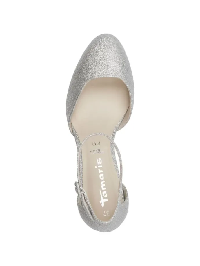 Pumps in SILVER GLAM