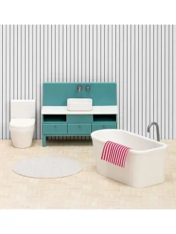 Puppenhauszubehör "Badezimmer" - ab 3 Jahren