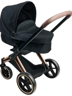 Puppenwagen in Schwarz - ab 3 Jahren