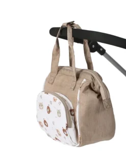 Puppen-Wickeltasche - Bärchen - Beige