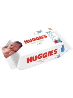 Pure Extra Care Baby Feuchttücher Tücher Parfümfrei 8 x 56 Stk