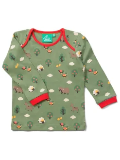 Pyjama "Animal Friends" in Grün