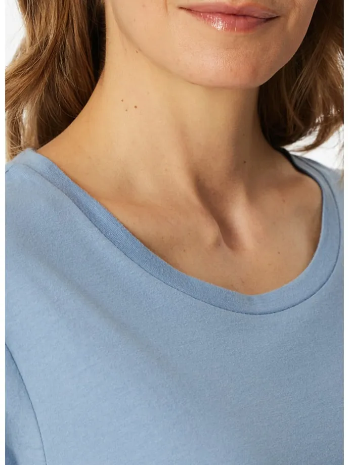 Pyjama in Blau/ Hellblau