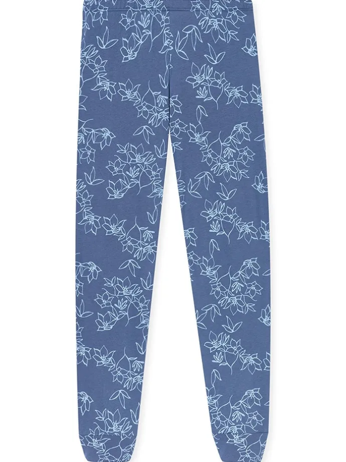 Pyjama in Blau/ Hellblau