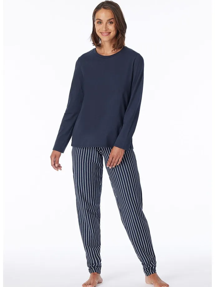 Pyjama in Dunkelblau
