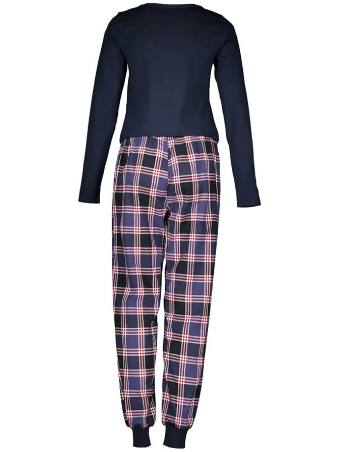 Pyjama in Dunkelblau