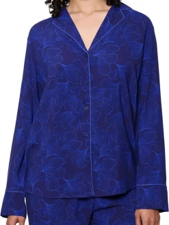 Pyjama in Dunkelblau