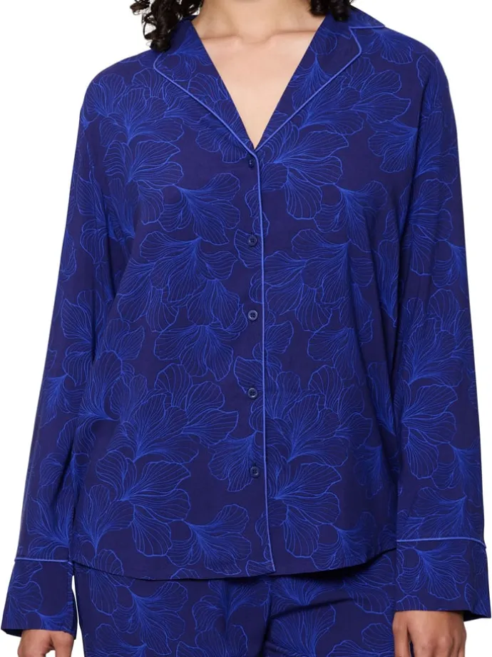 Pyjama in Dunkelblau