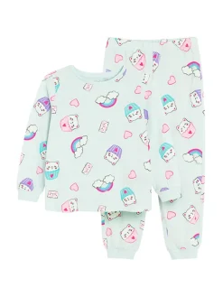 Pyjama in Hellblau