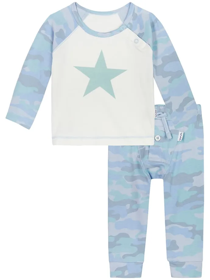 Pyjama in Hellblau