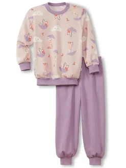 Pyjama in Lavendel/ Rosa