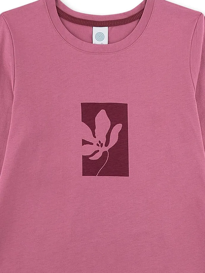 Pyjama in Rosa/ Rot