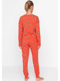Pyjama in Rot