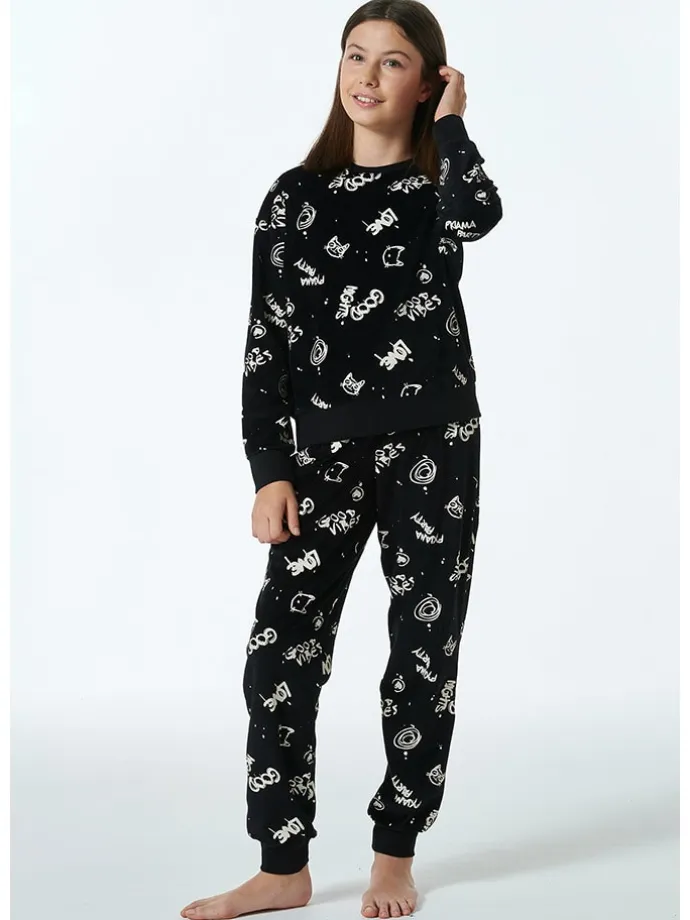 Pyjama in Schwarz