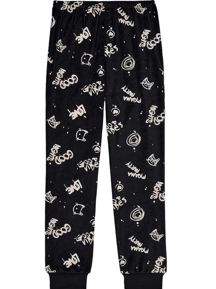 Pyjama in Schwarz
