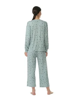 Pyjama in Türkis