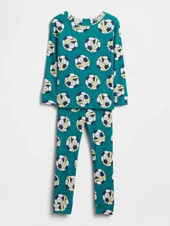Pyjama in Türkis