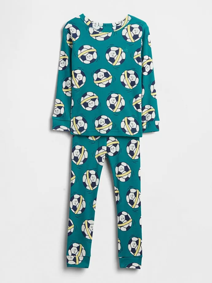 Pyjama in Türkis