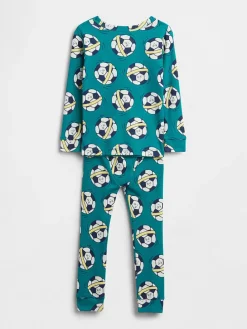 Pyjama in Türkis