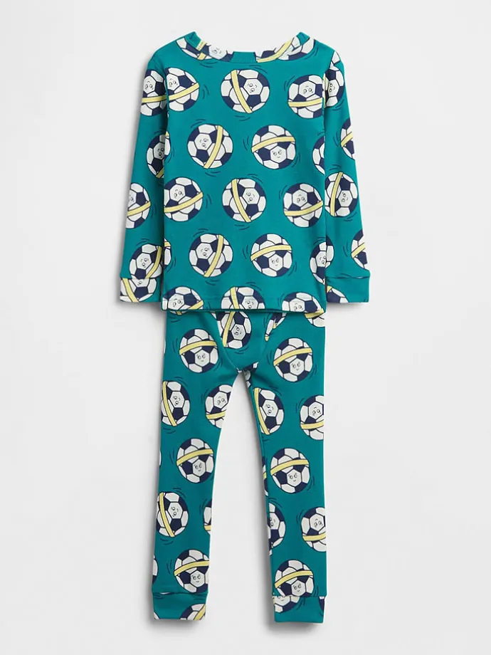 Pyjama in Türkis