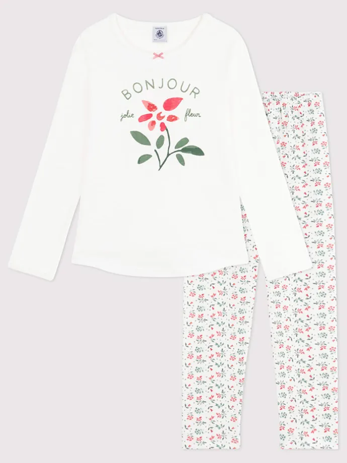 Pyjama in Weiß