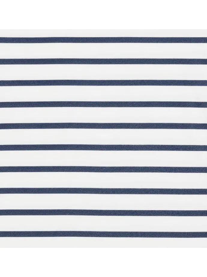 Pyjama in Weiß/ Blau