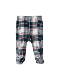 Pyjama in Weiß/ Bunt