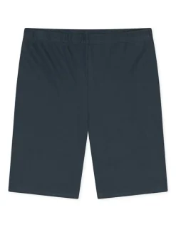 Pyjama in Weiß/ Dunkelblau