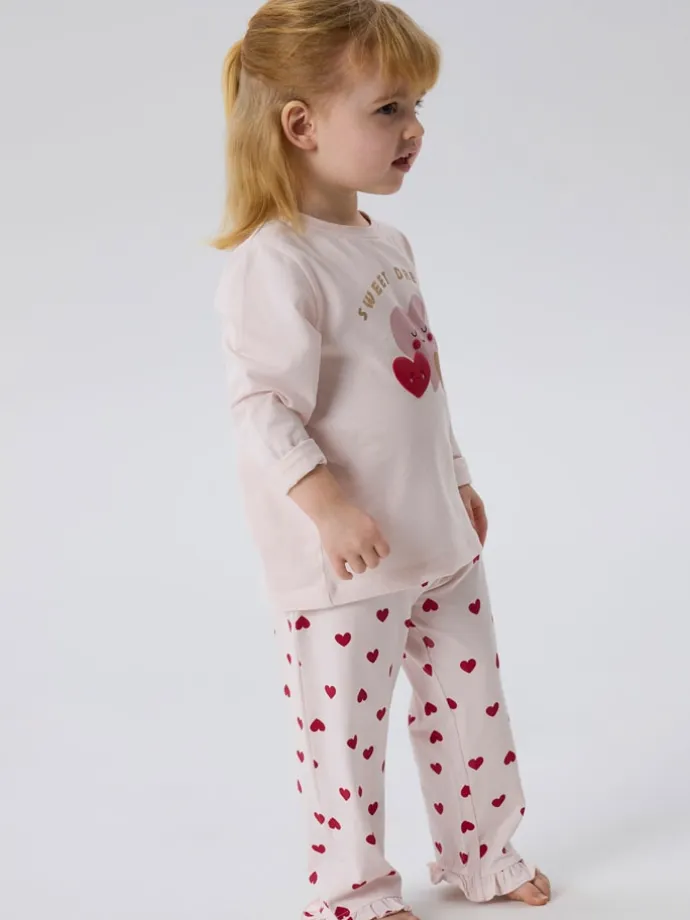 Pyjama "Ragna" in Rosa
