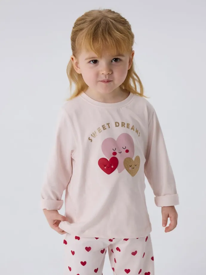 Pyjama "Ragna" in Rosa