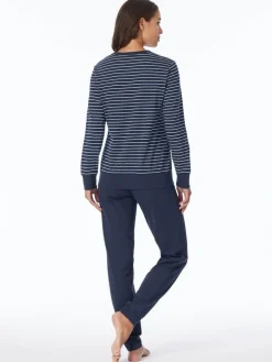 Pyjama UNCOVER Nightwear in Dunkelblau