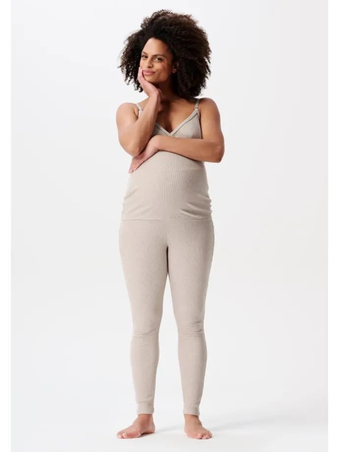 Pyjamahose Gabri in Taupe Melange