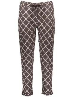 Pyjama-Hose in Duneklbraun