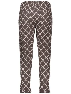 Pyjama-Hose in Duneklbraun