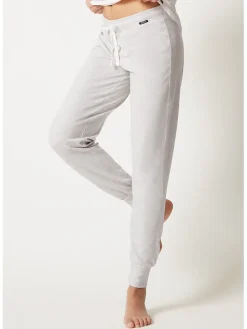 Pyjama-Hose in Hellgrau